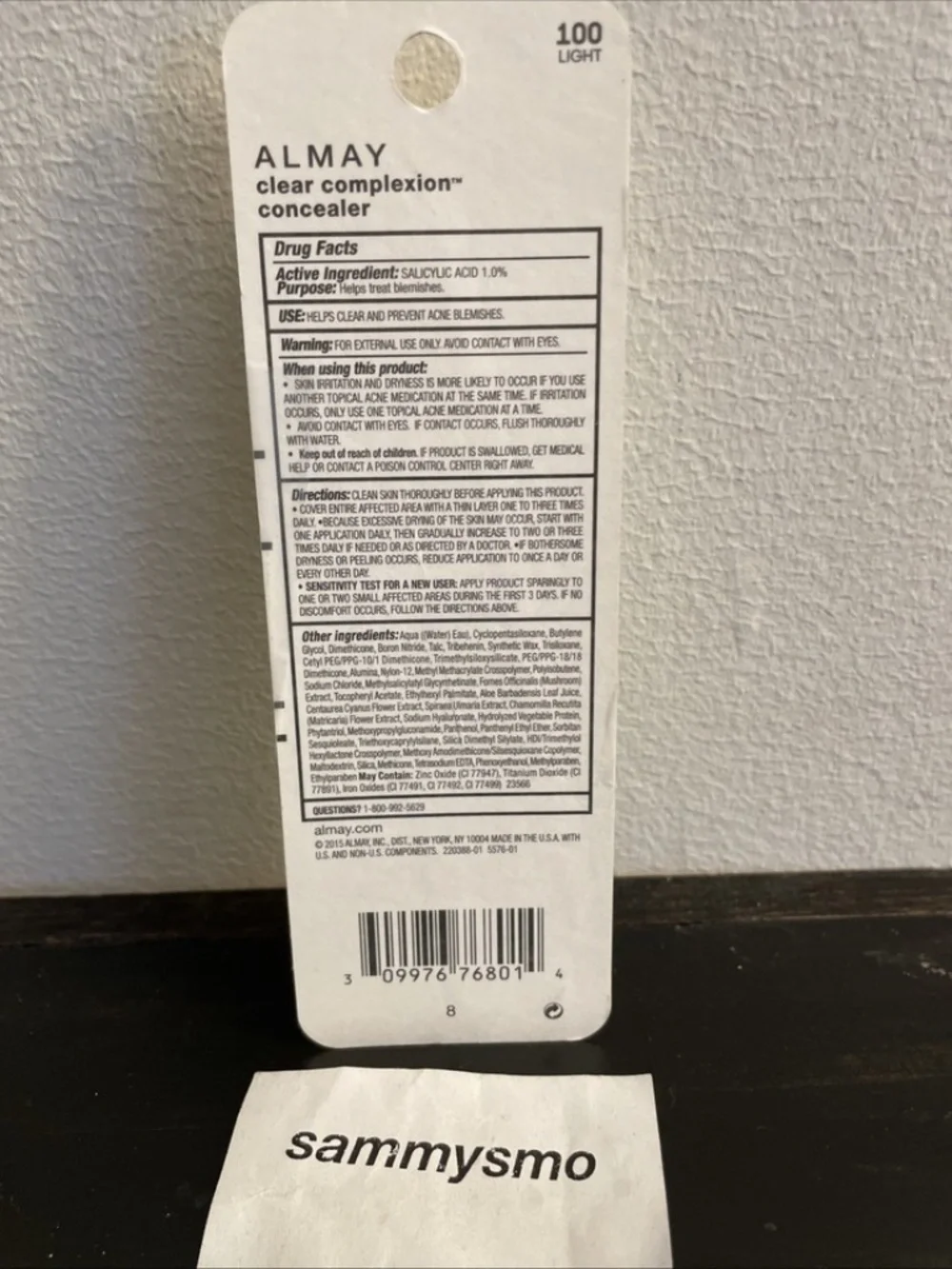 Almay Clear Complexion 4 in 1 Concealer 100 LIGHT discontinued